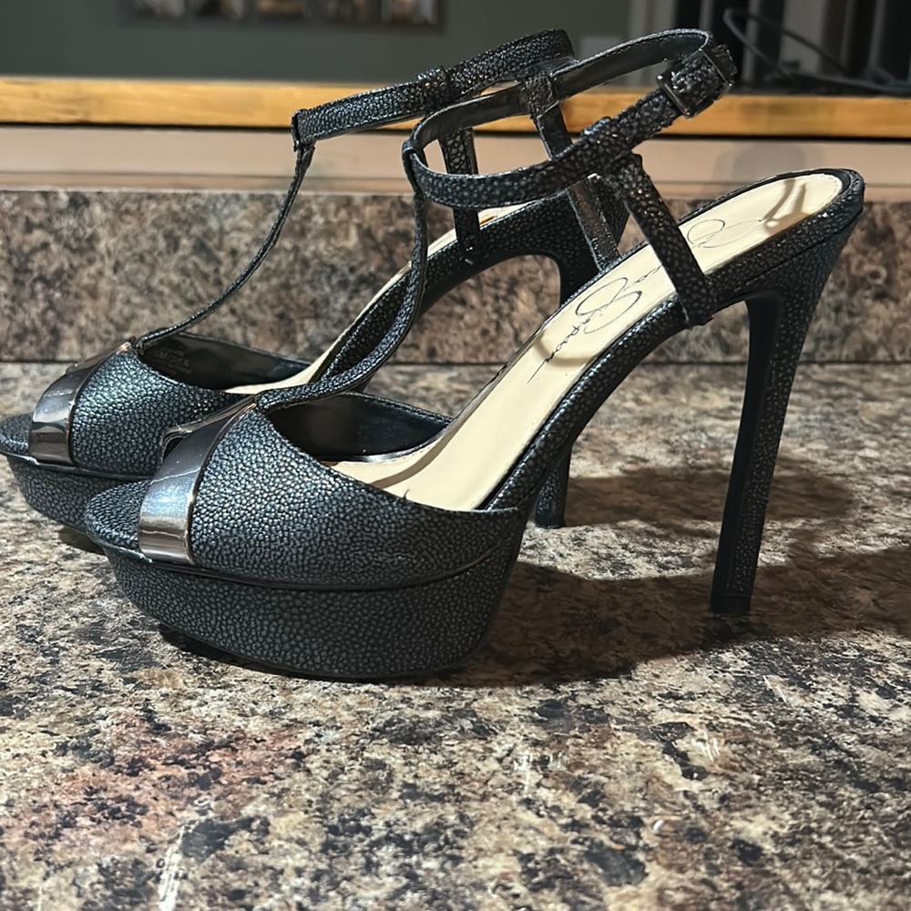 Jessica Simpson platform heels